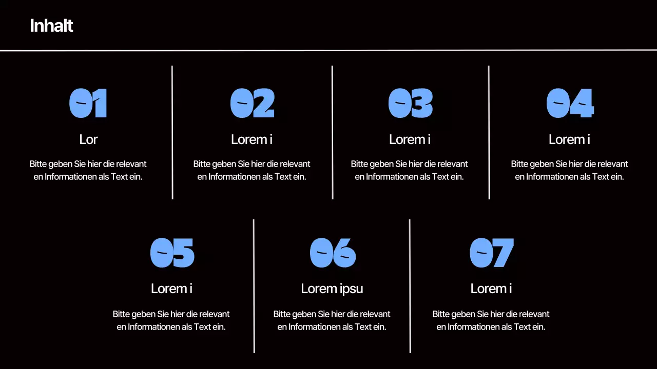 Marketing-Studienpräsentation mit blauem Notizbuchkonzept