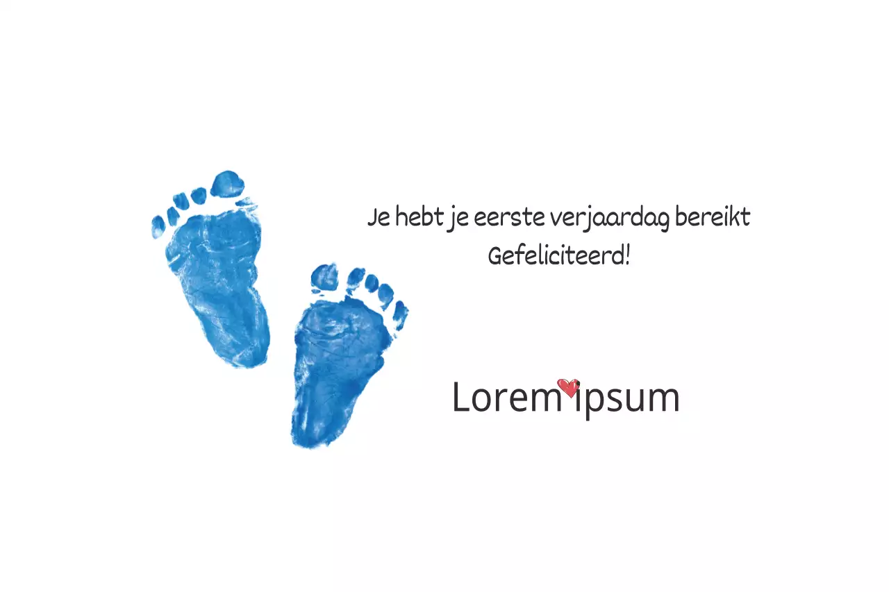 Jihoons eerste verjaardag