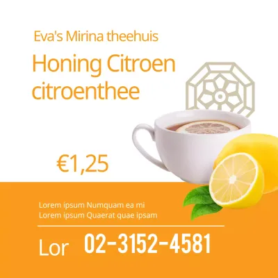 Honing Citroen Yuzu Thee