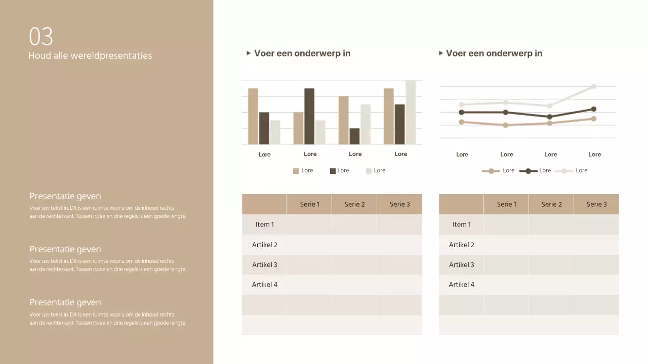 Bruintint Emotioneel Interieur Sjabloon