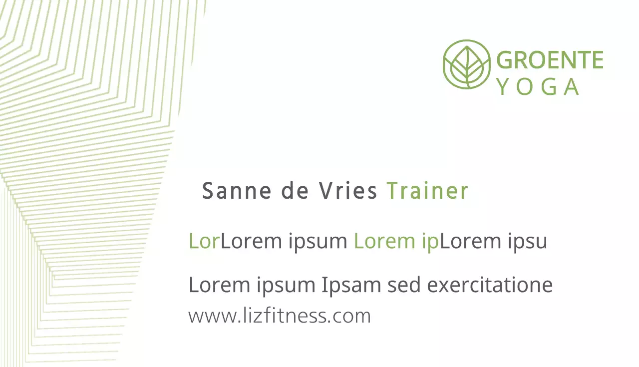 Groene Yoga