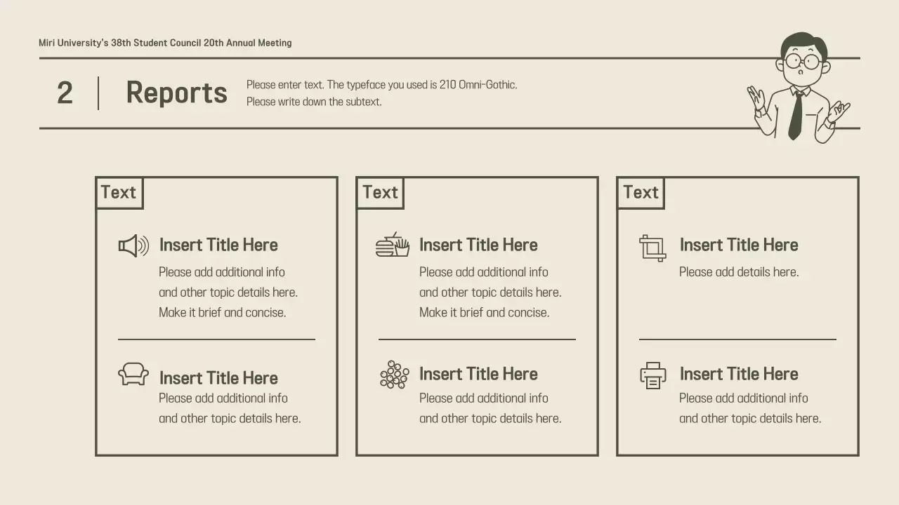 Beige Minimalist Meeting Agenda Presentation