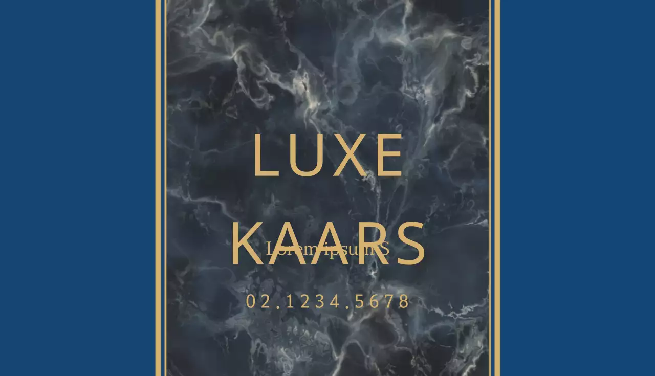 Luxe kaars