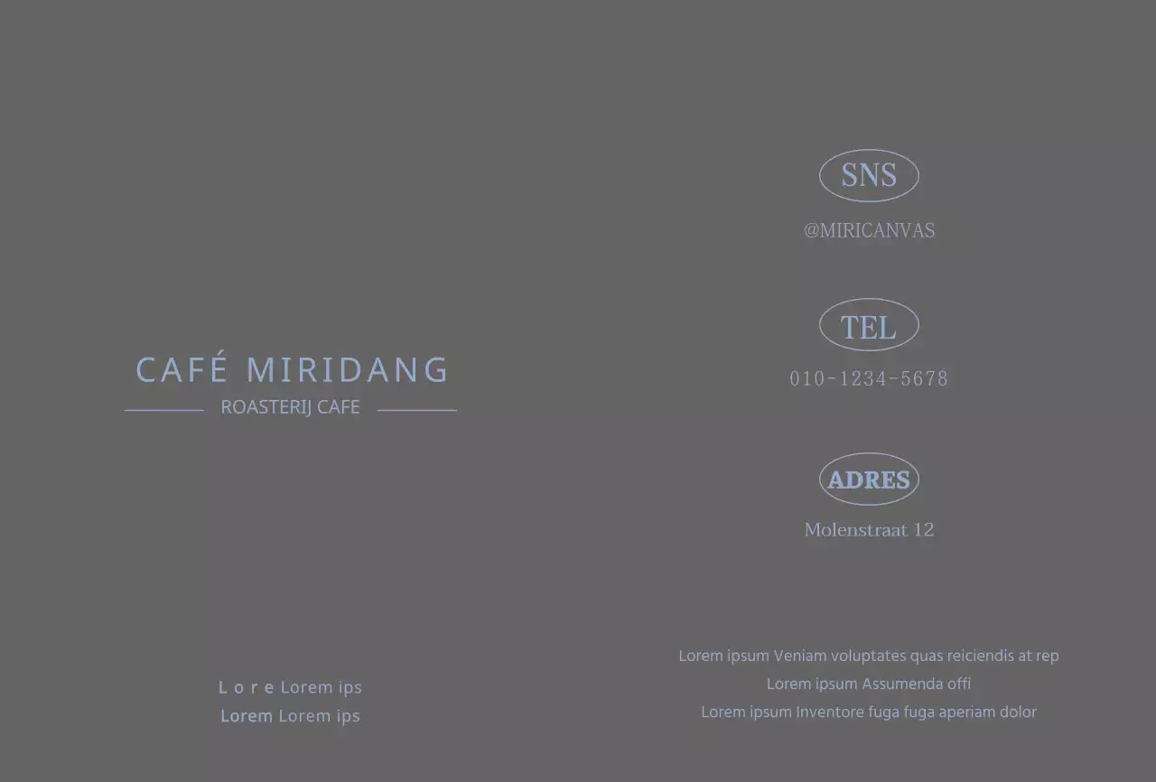 Promoot een café met een emotionele foto in roze