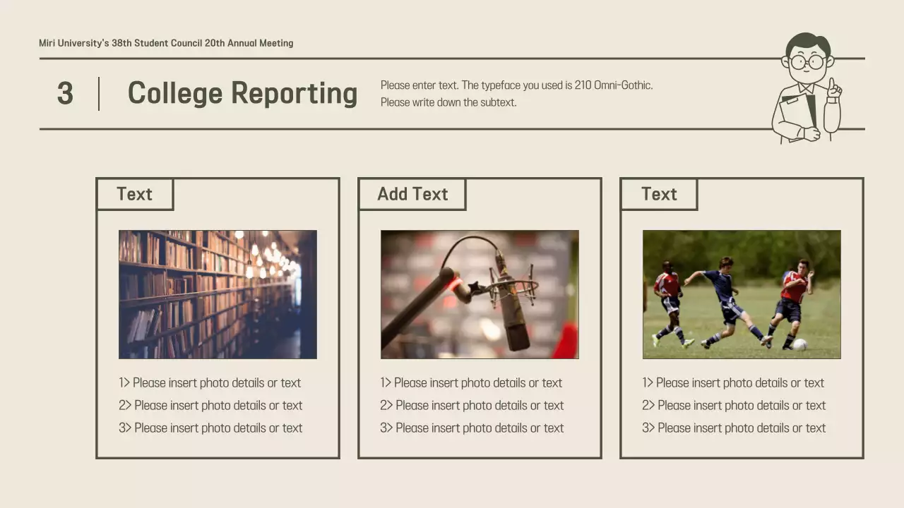 Beige Minimalist Meeting Agenda Presentation