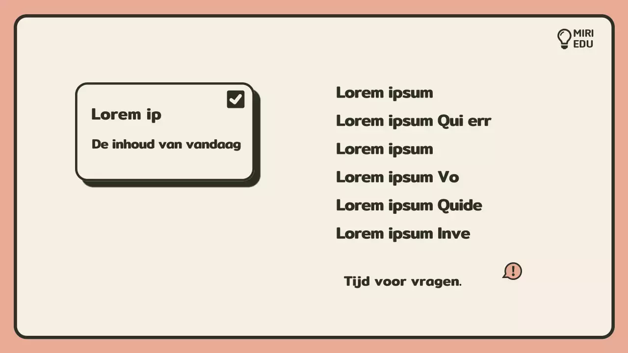  Minimalistische beige en oranje trainingsgids voor fraudepreventie