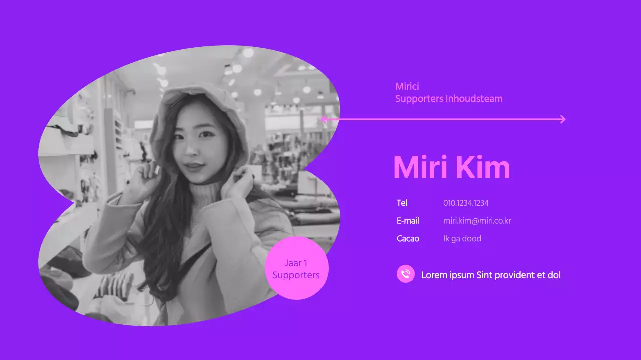 Paarse en neon trend in activiteitenrapporten van supporters