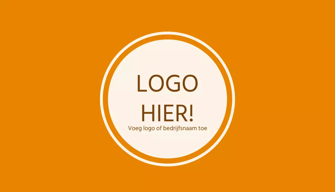 Eenvoudig visitekaartje