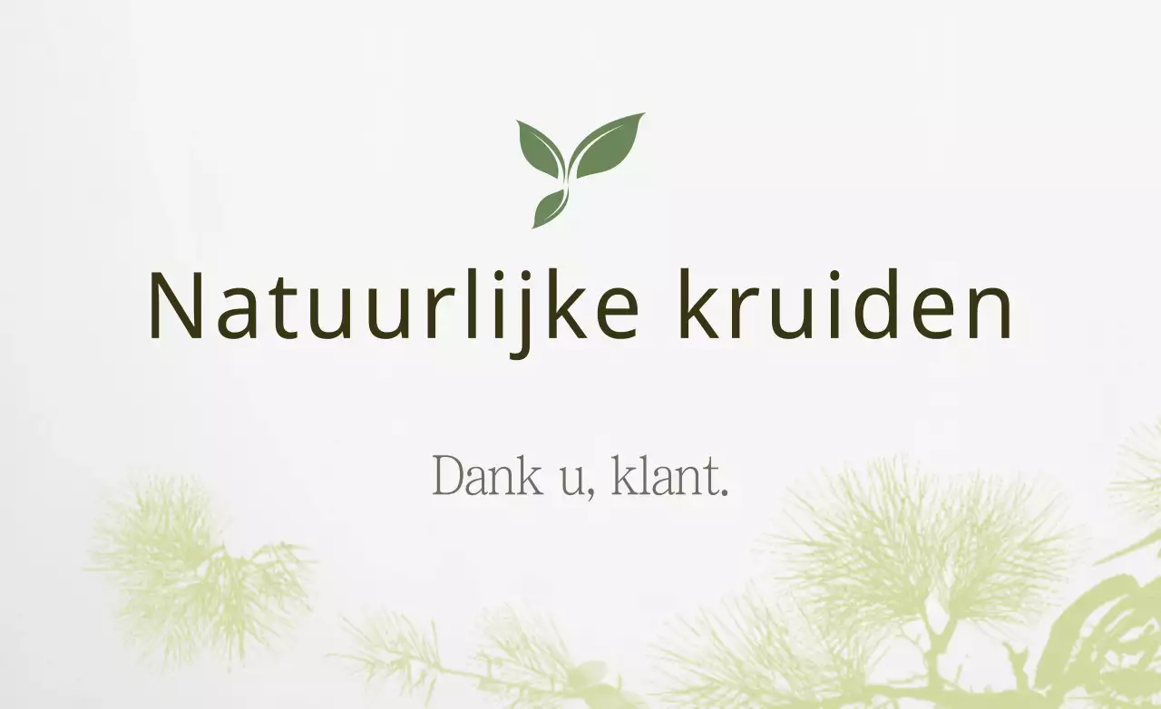 Natuurlijke kruiden