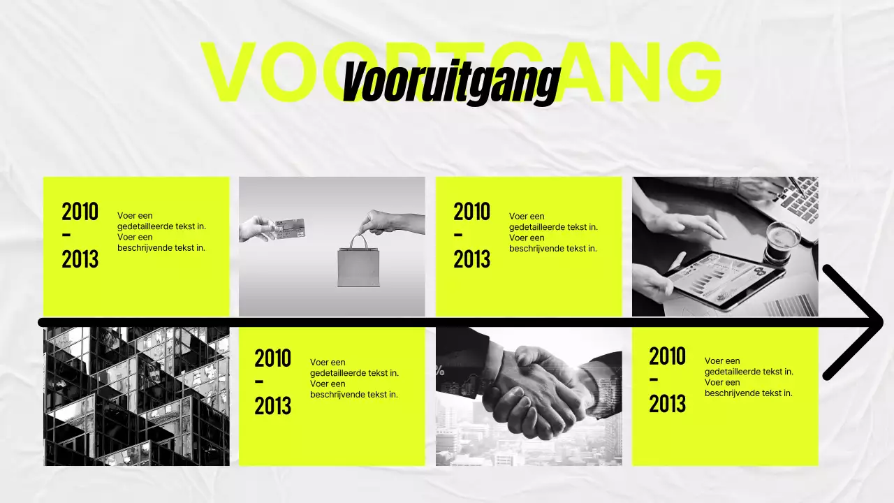 Eenvoudige studieminuten in geel en grijs