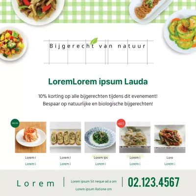 Natuurlijke bijgerechten