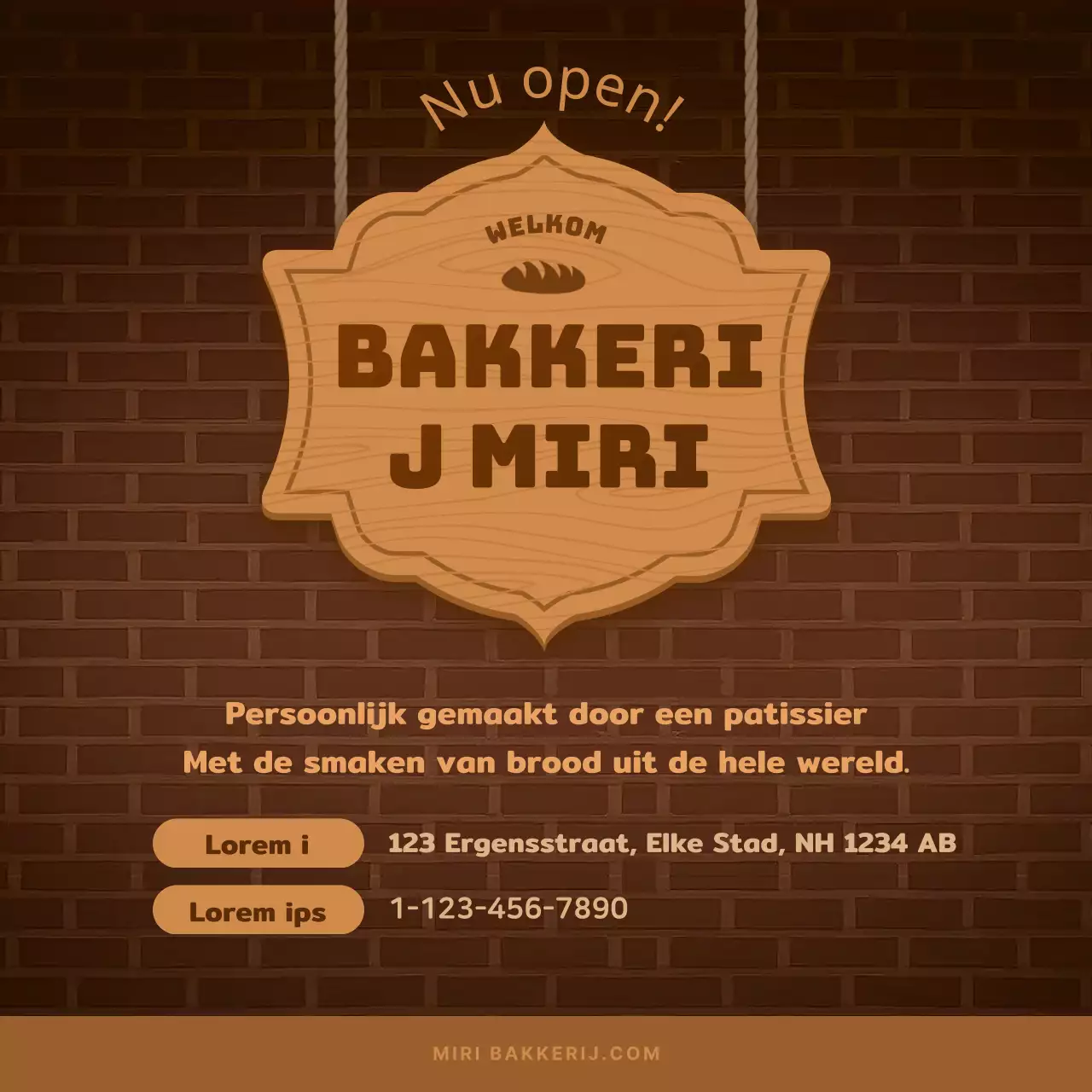 Brown's Bakery Concepts Broodreis rond de wereld