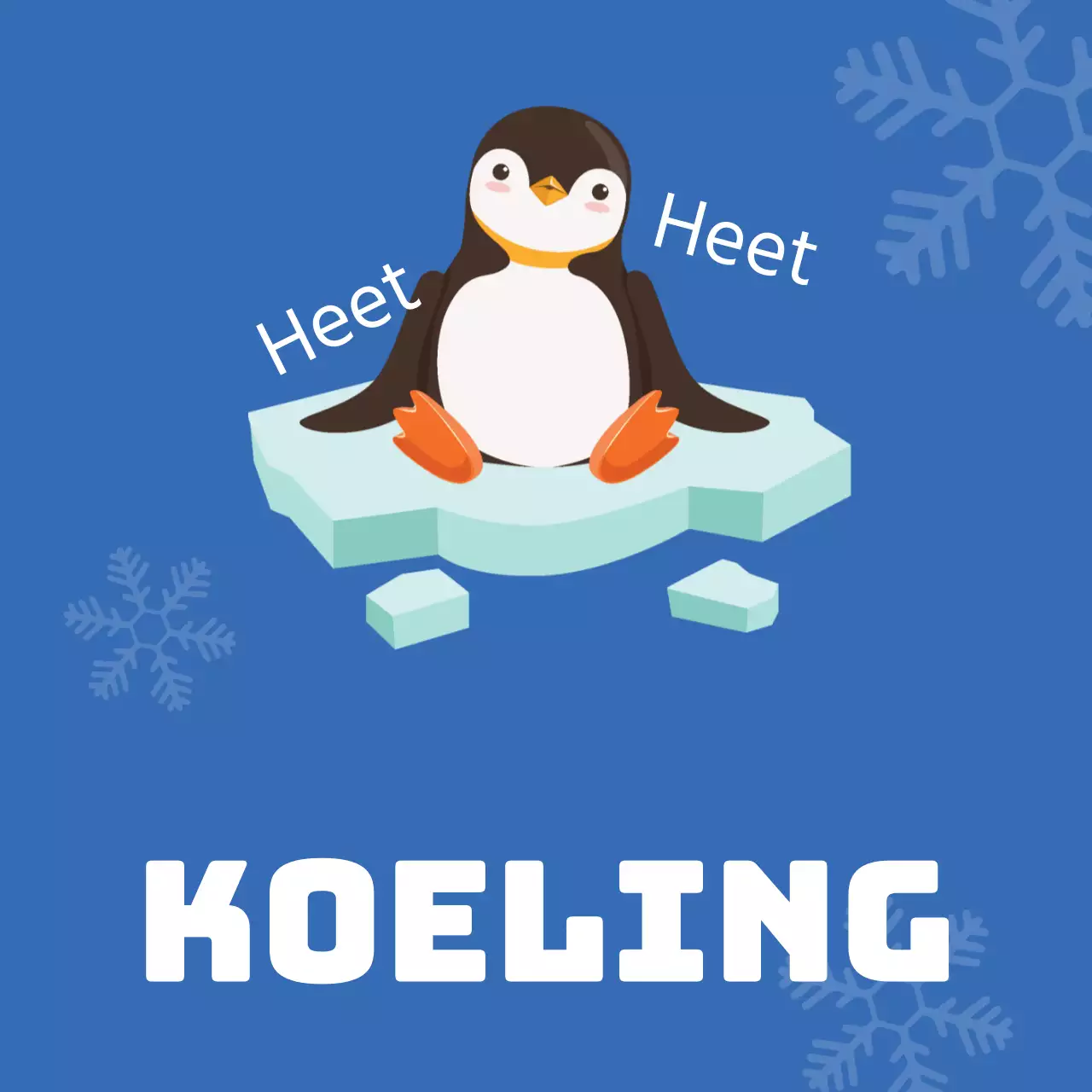 Koude opslag Pinguïn