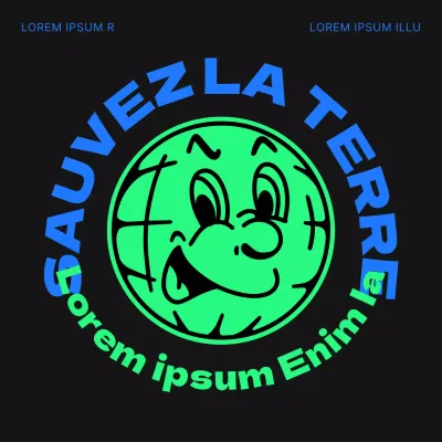 Un terrain de jeu décontracté et bleu-vert