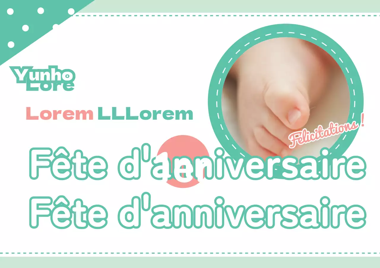 Fête d'anniversaire