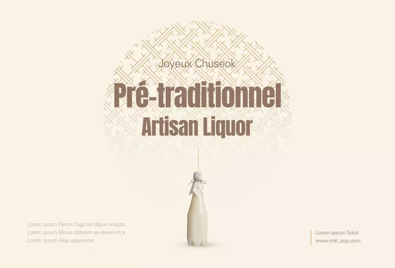 Cartes postales traditionnelles dans les tons beiges