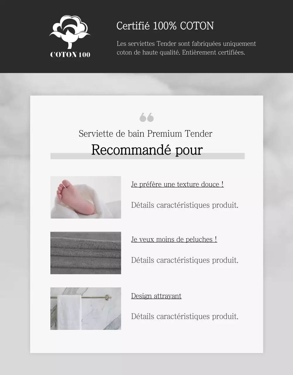 (Articles ménagers)Bodle Towel