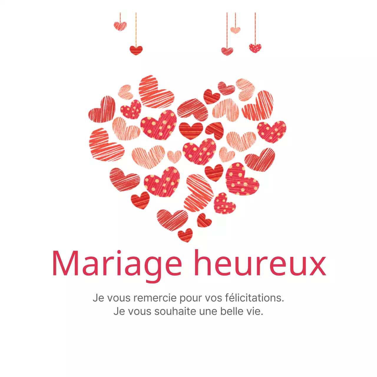 Mariage heureux