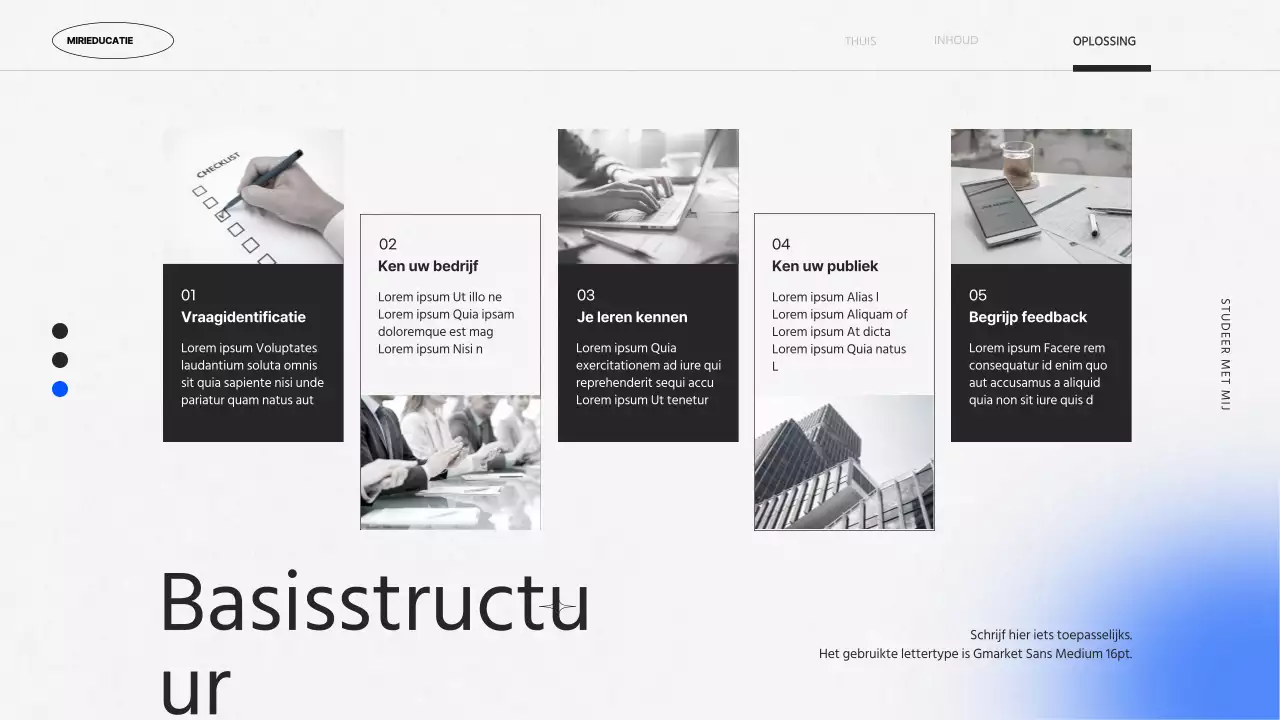 Kitscherige projectopdracht met paarse kleurverlopen