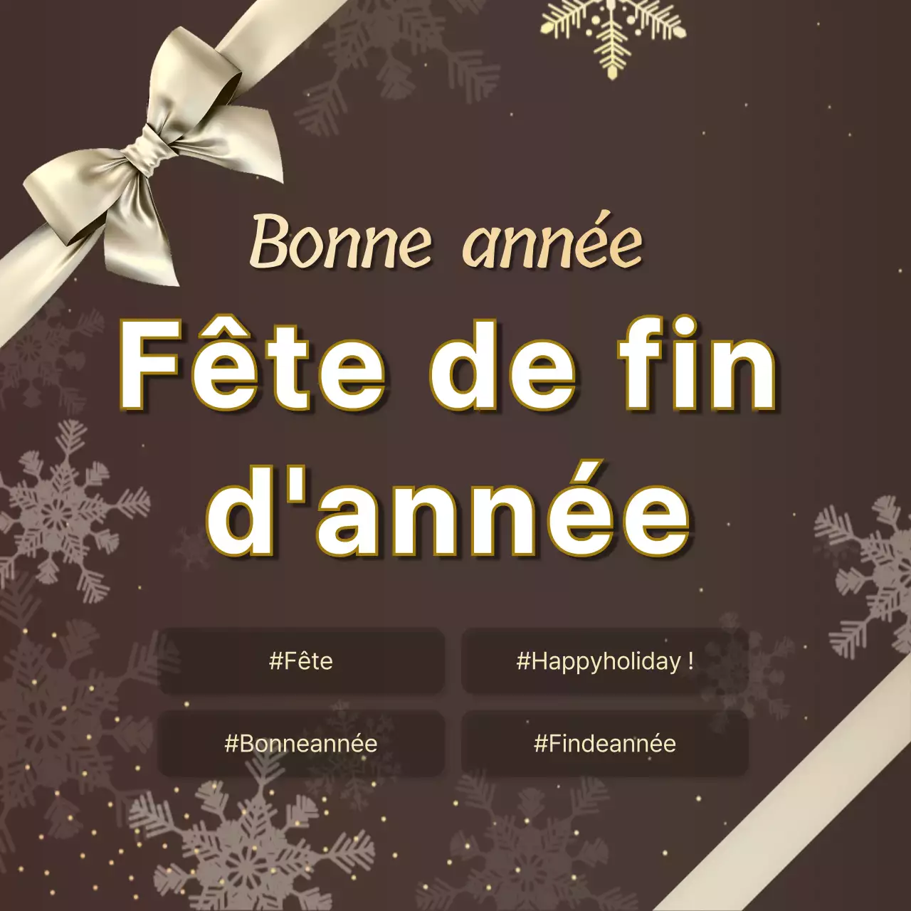 Fêtes de fin d'année