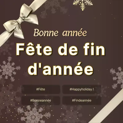 Fêtes de fin d'année