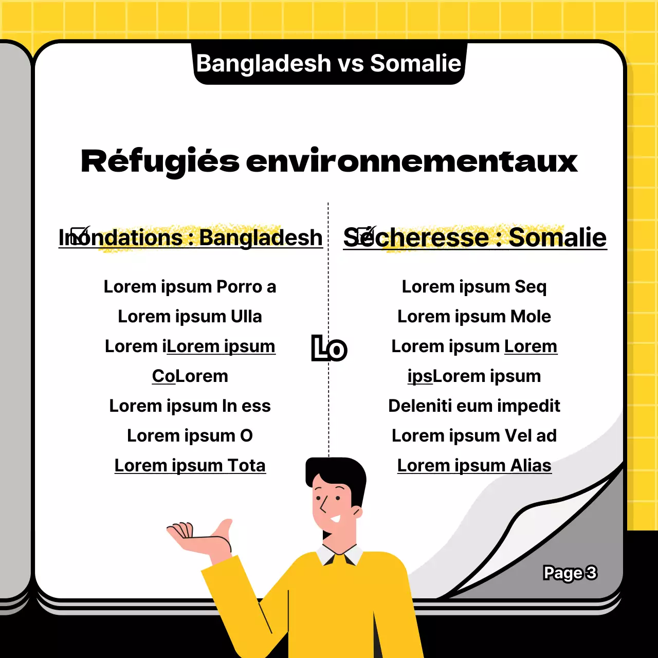 Un simple guide des dons jaune et noir