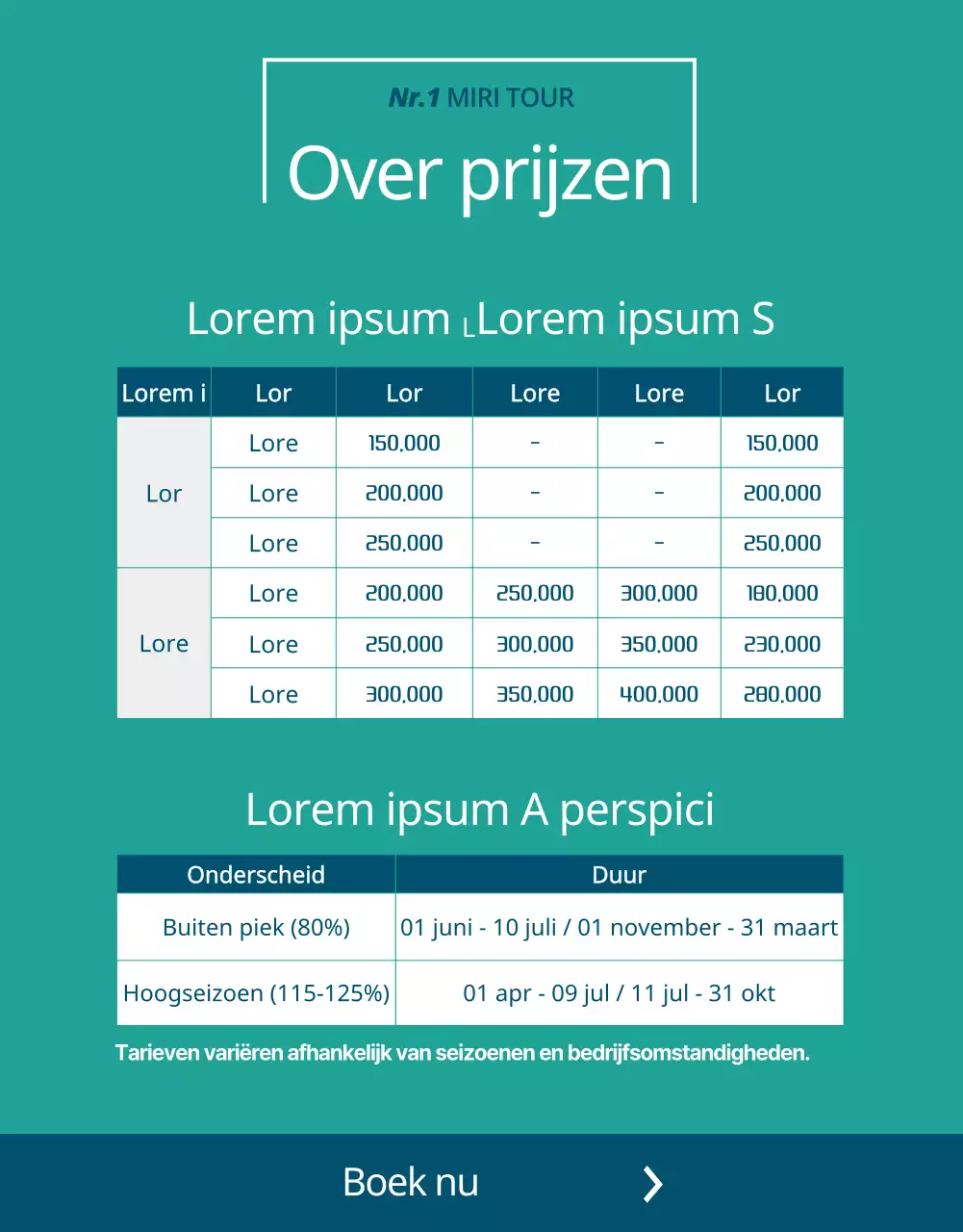 Autoverhuur met een luxueus blauw brochureconcept