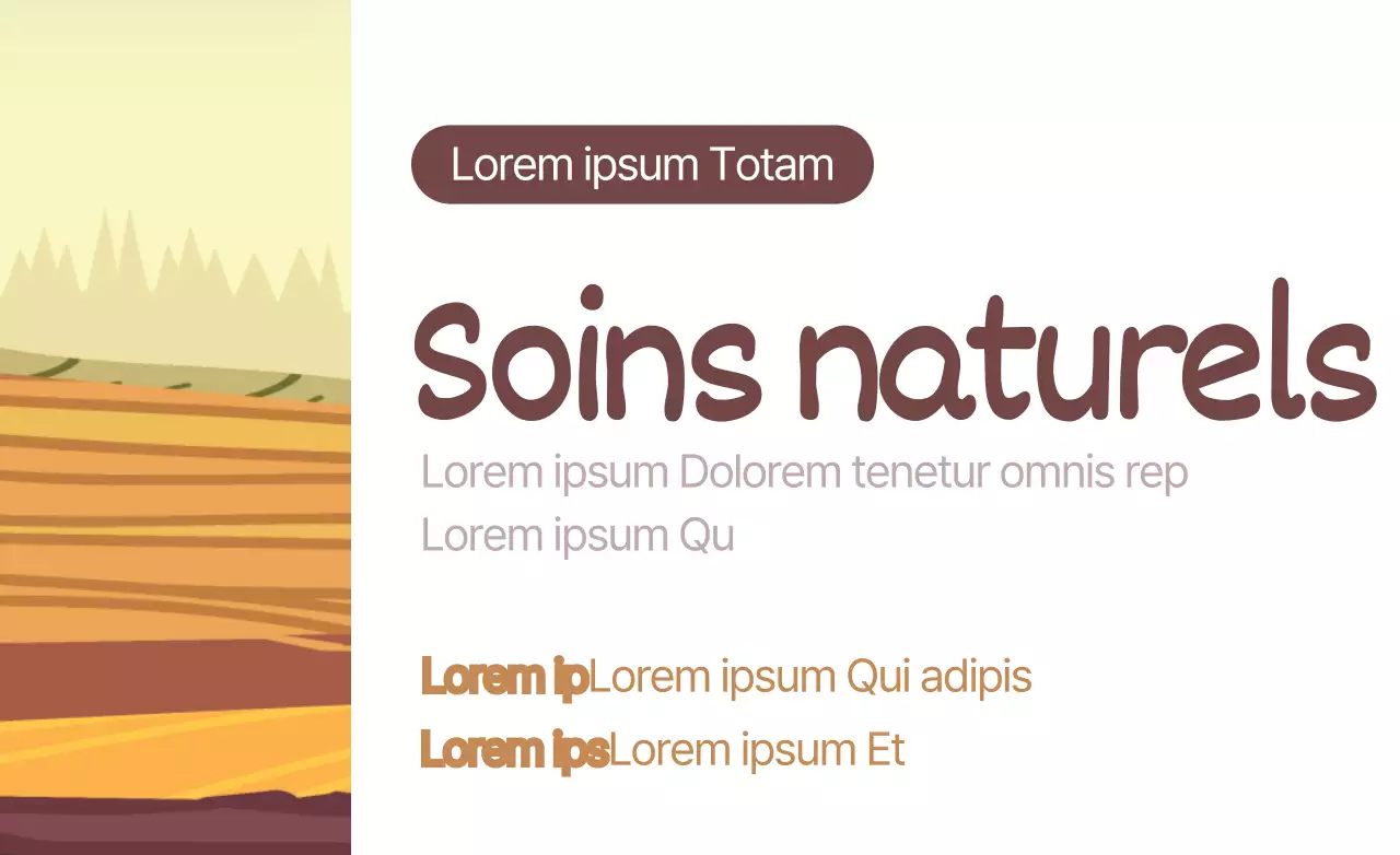 Soins de la nature