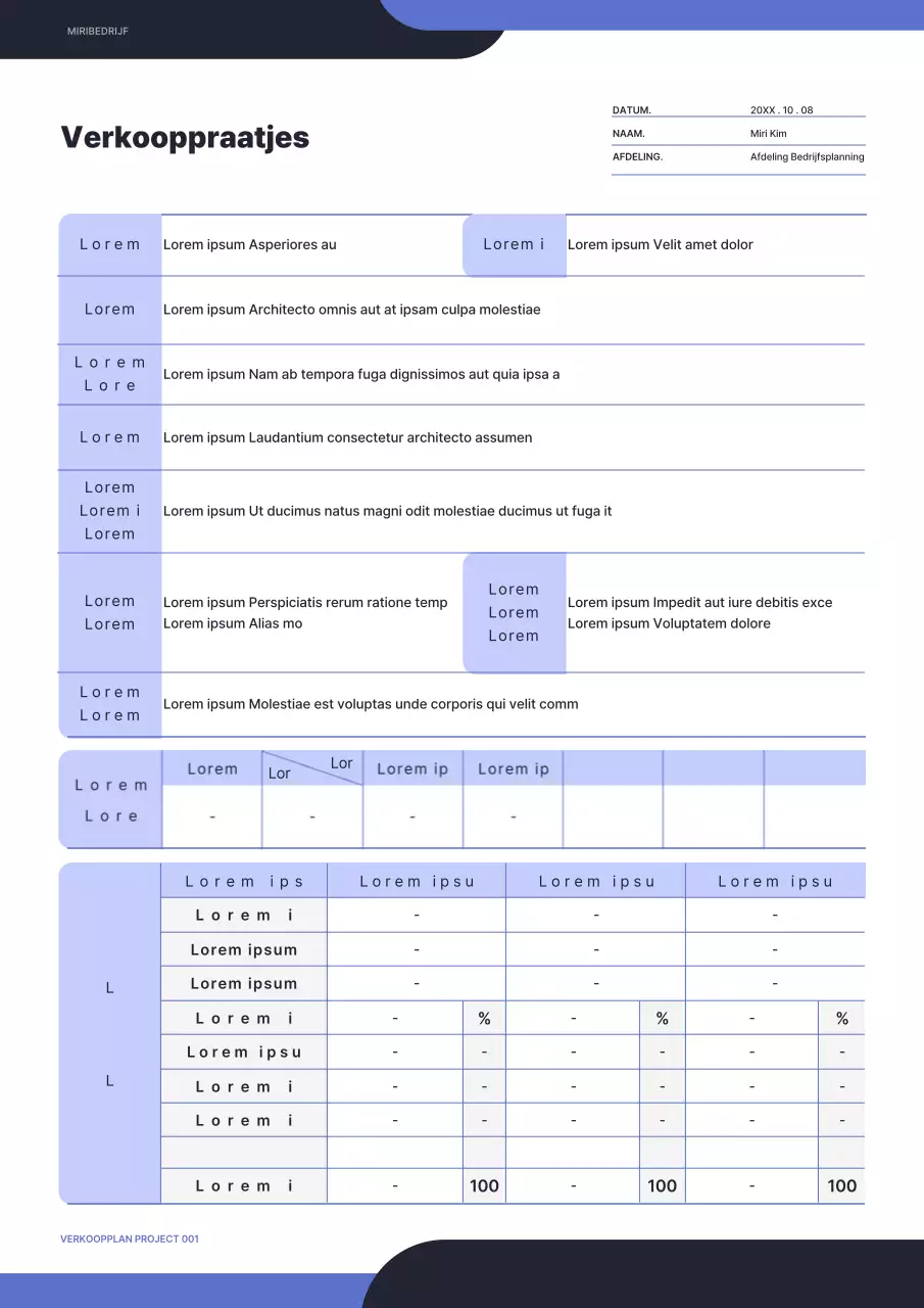 Zwart en blauw, afgerond, eenvoudig concept voor verkoop