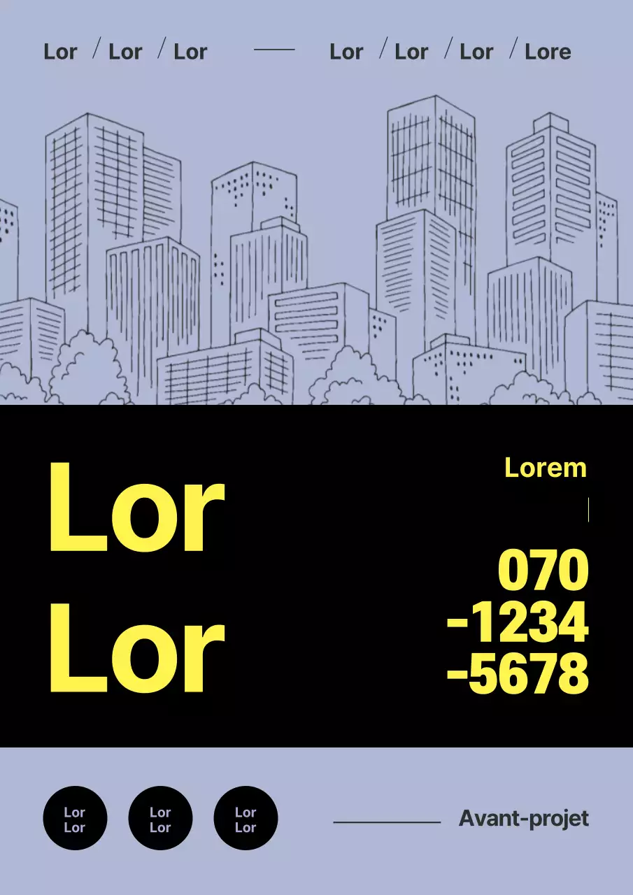 Annonces immobilières en violet
