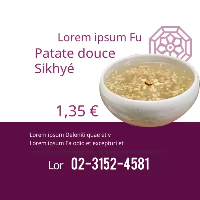 Amazake de patate douce