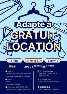 Un guide simple, bleu clair et jaune, vers le centre d'information sur la préparation à la carrière