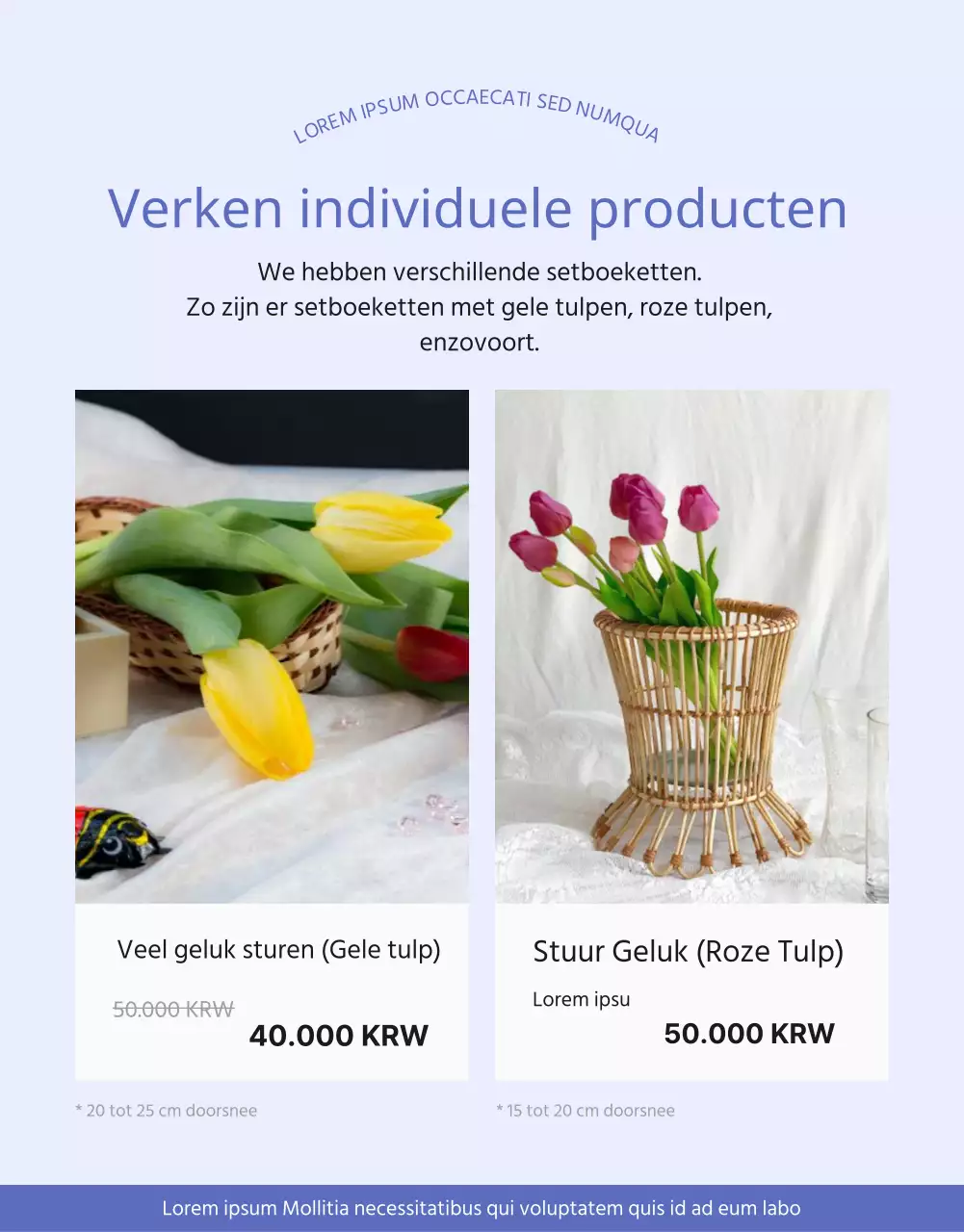 Paarse bloemen uitnodiging thema