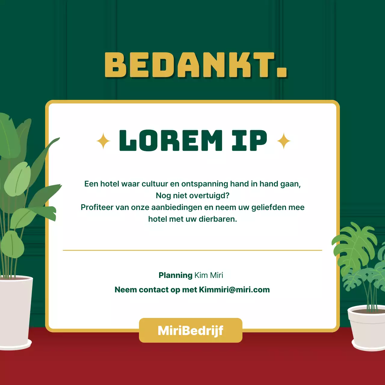 Aanbevelingen voor hotelarrangementen met een groen hotelthema