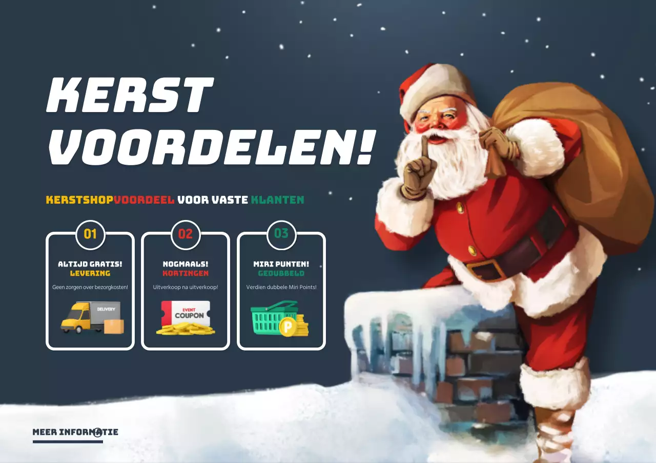 Gids met kerstaanbiedingen