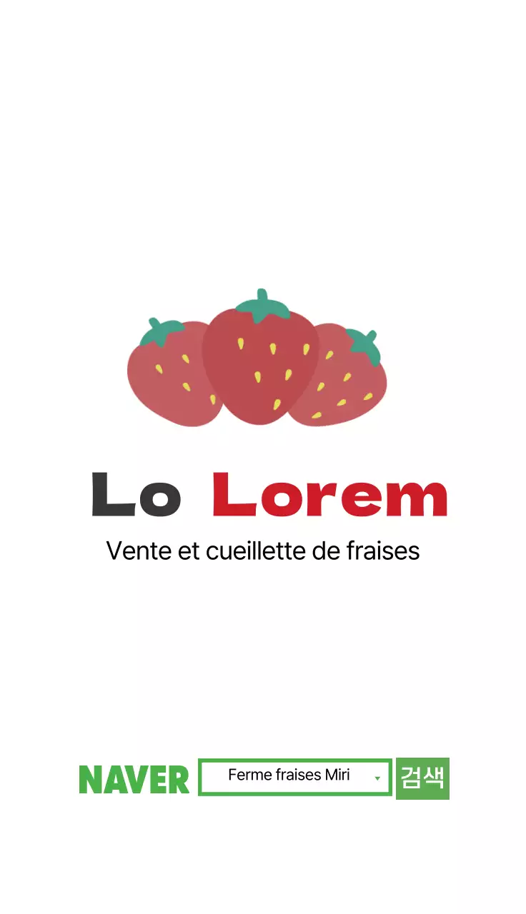 Ferme de la fraise blanche