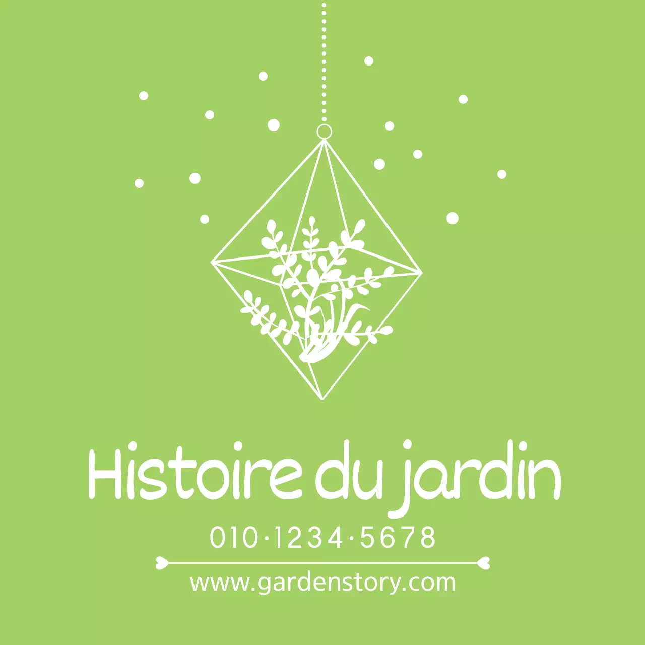 Histoire du jardin