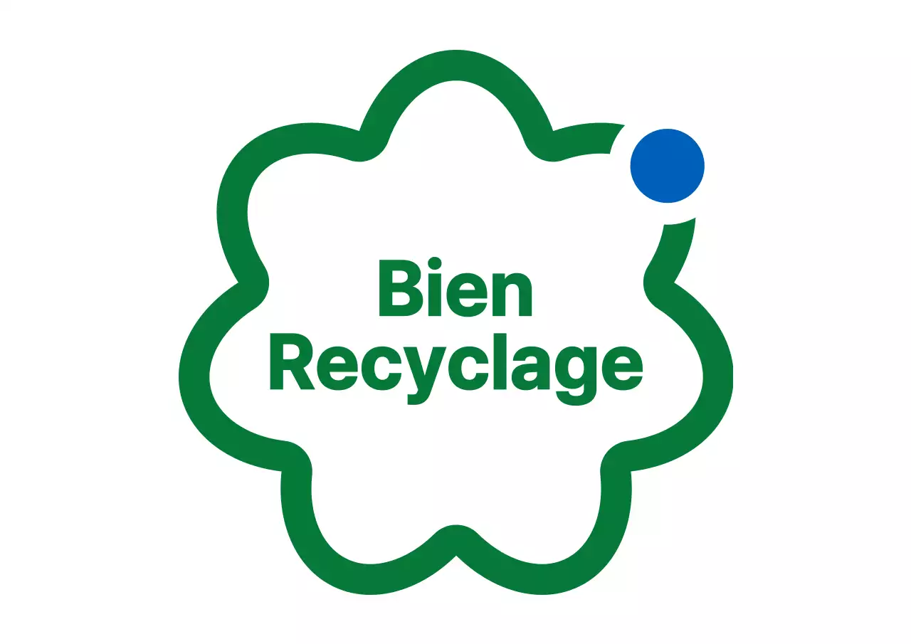 Combinaison simple d'icônes et de textes en vert et bleu Campagnes vertes