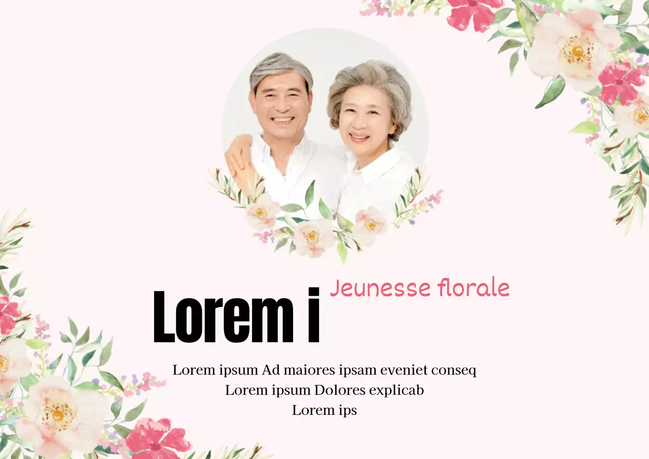 Le lettrage rose illustré met en valeur le festin de bienvenue oriental.