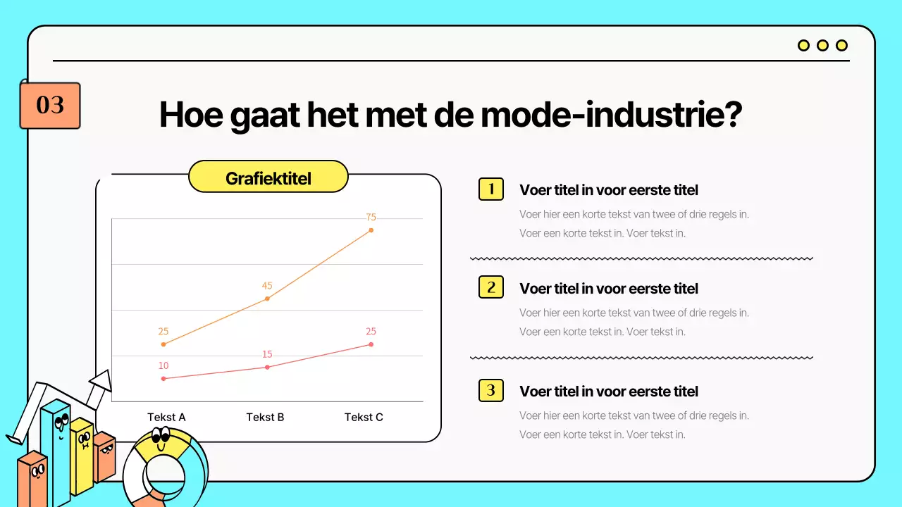 Marketingstrategieën voor schattige illustraties in mint en geel
