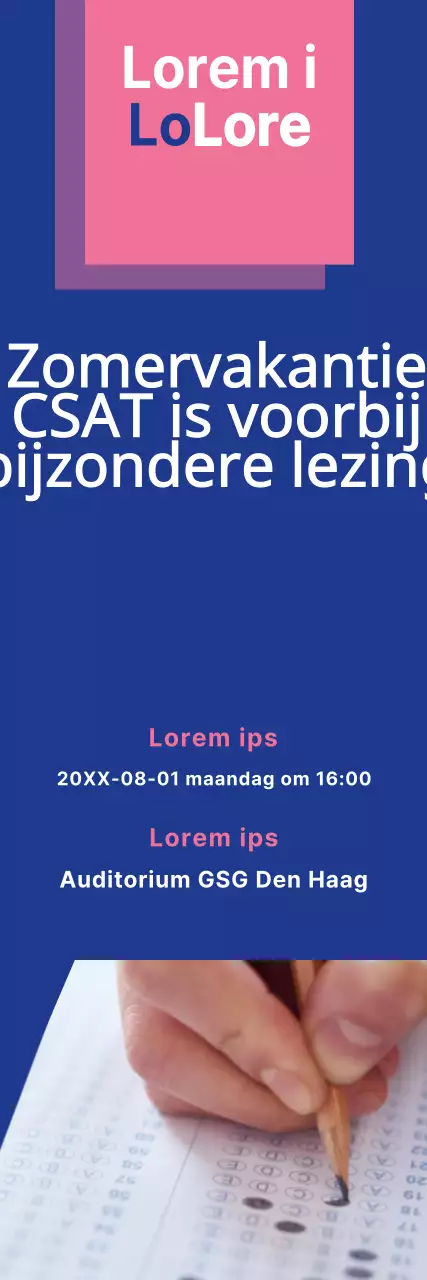 Schoolvakantie SAT specials