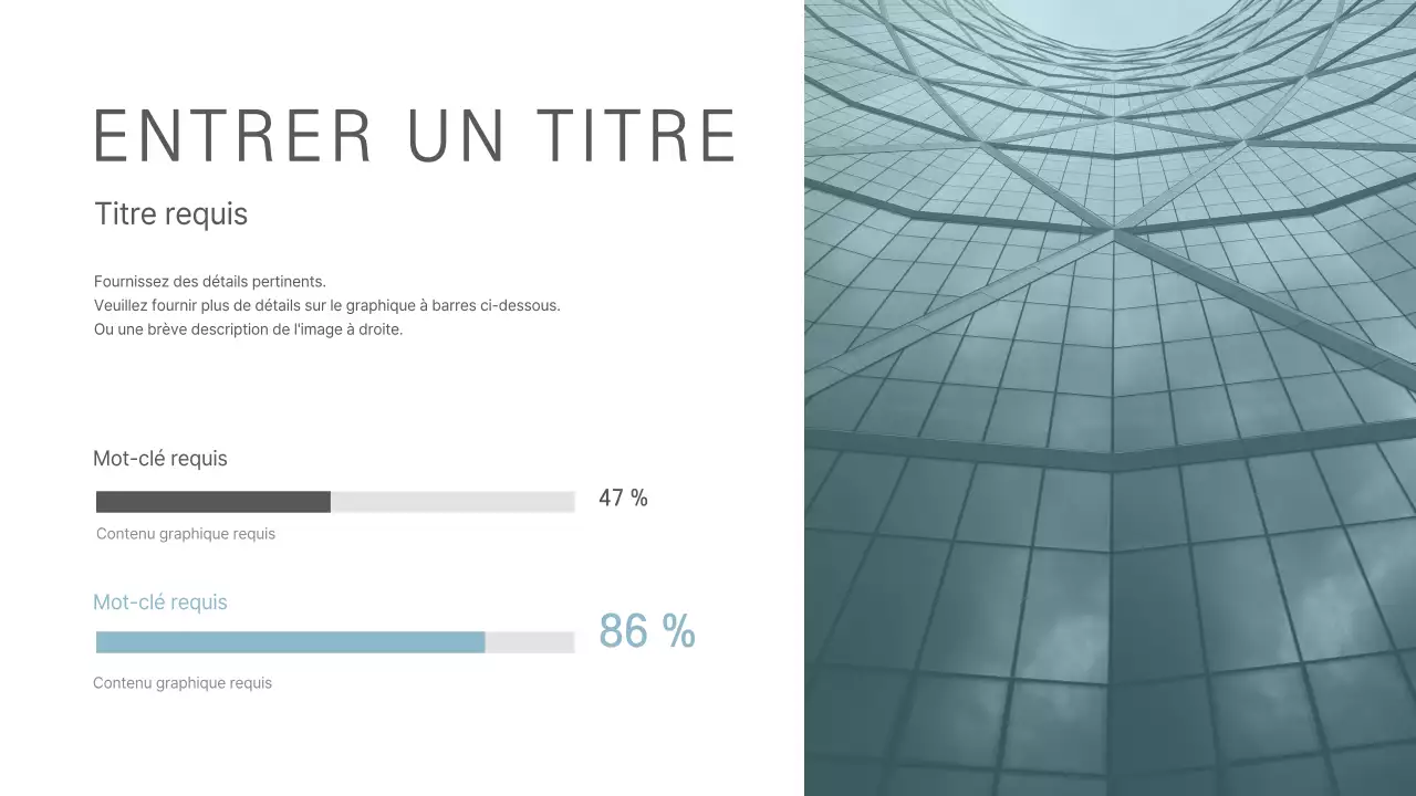Concevoir un graphique à barres à partir d'un concept simple