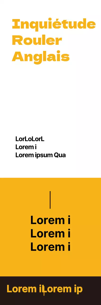 École d'anglais jaune_Bannière portrait