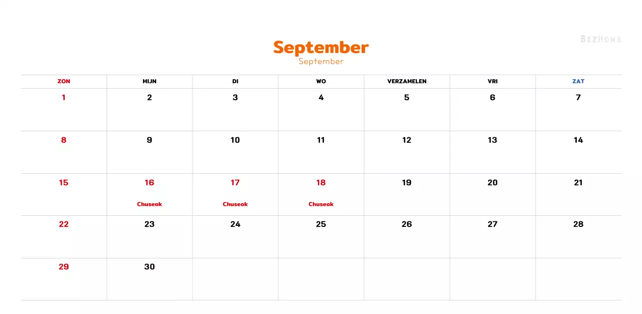 Een warme, geïllustreerde nieuwjaarskalender