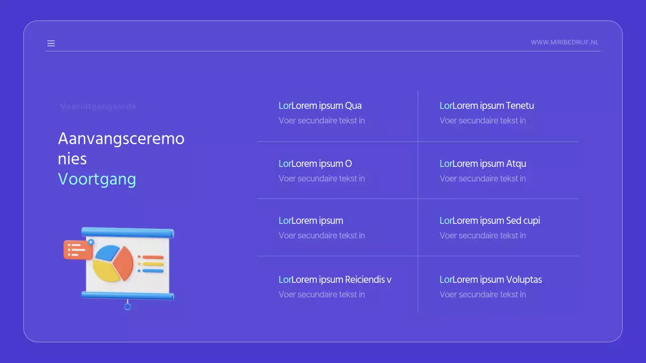 Kitscherige aankondiging met schattige blauwe illustraties