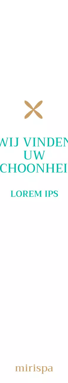 Eenvoudige, emotionele logostijl in mint en bruin om de schoonheidswinkel te promoten en te promoten