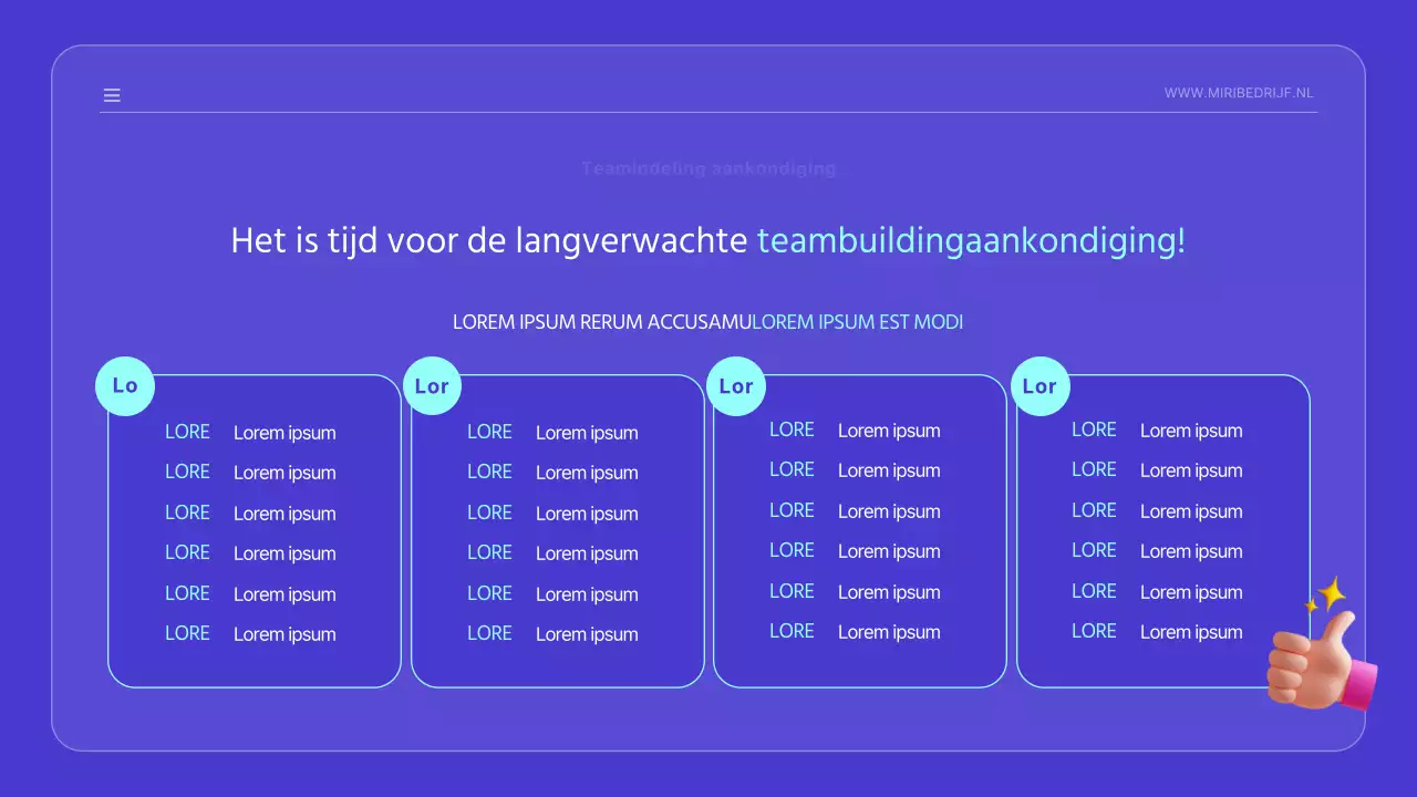 Kitscherige aankondiging met schattige blauwe illustraties