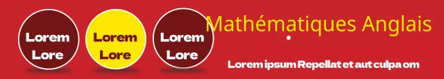 MathématiquesAnglais