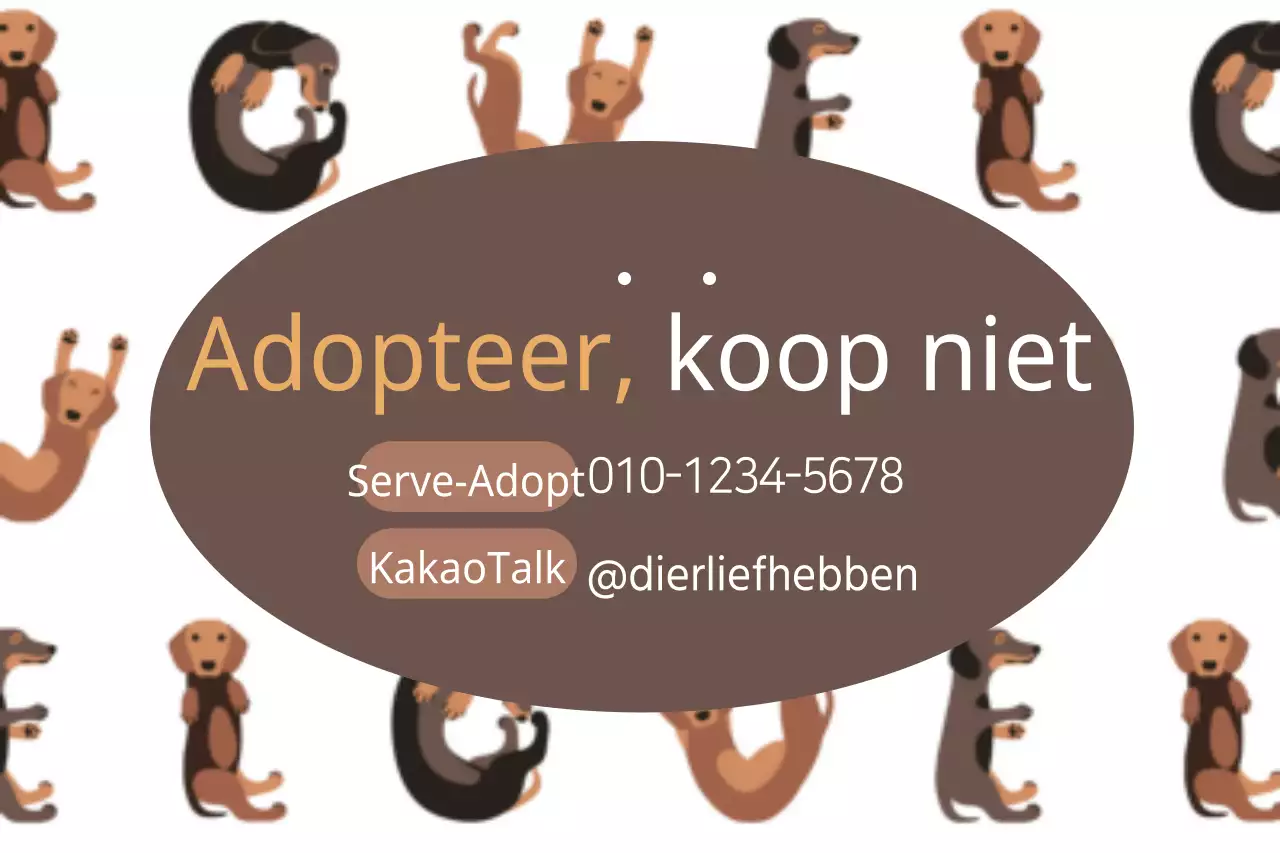 Adopteer, koop niet