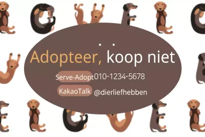 Adopteer, koop niet